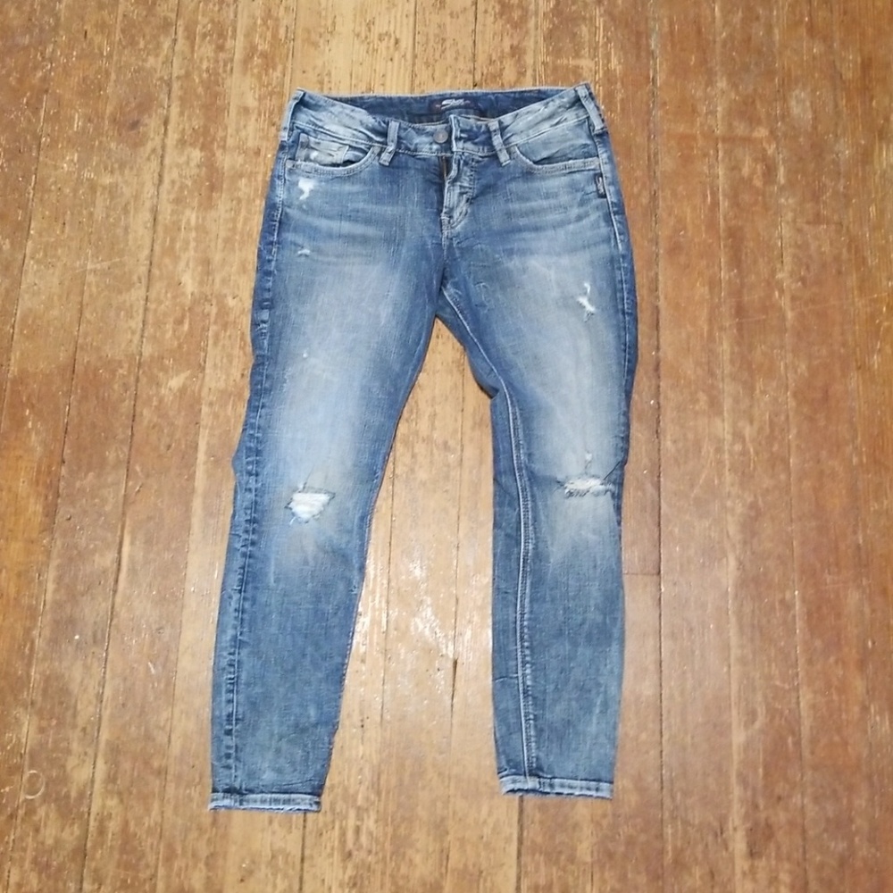 Silver Suki skinny ankle jeans